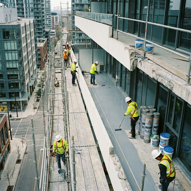 Balcony Repair Work
